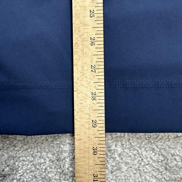 Nike Football Coaches Jacket Mens Medium Blue Short Sleeve Hooded Pullover - Picture 10 of 11